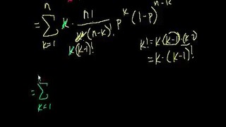 14. Expected Value of Binomial Distribution