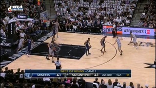 San Antonio Spurs vs Memphis Grizzlies – Highlights | Game 1 | NBA Playoffs 2017