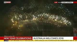 Sydney, Australia Fireworks Eve – Happy New Year 2016