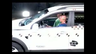 Chevrolet Captiva Crash Test (frontal impact)