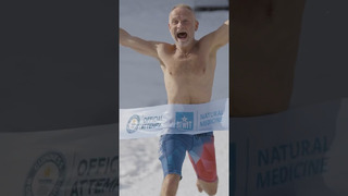 Fastest half marathon barefoot on ice/snow – 1 hour, 50 mins and 42 seconds by Josef Šálek