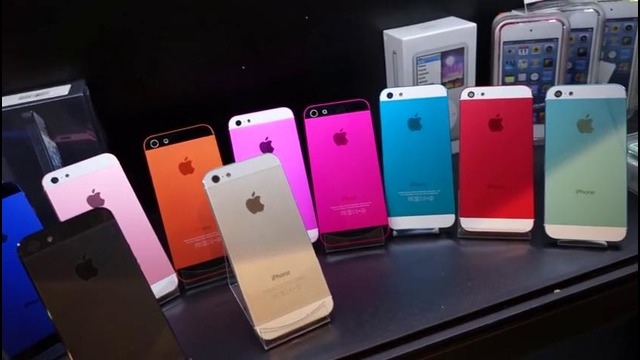 Разноцветные корпуса для iPhone 5 – самая легкая кастомизация