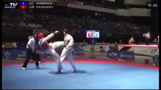 Uzb taekwondo style