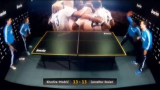 Модрич и хедира обыграли в теннис карвальо и эссьена