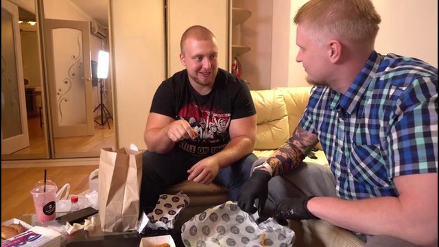 Славная Москва. BLACK STAR BURGERS. Обзор еды от Тимати