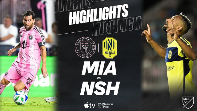 Inter Miami vs. Nashville | Full Match Highlights