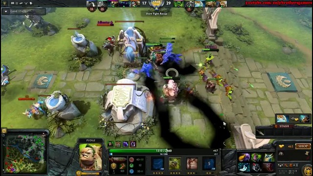 Dota 2 fn 8200 MMR Plays Pudge vol 1