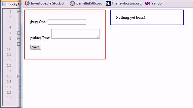 HTML5 Tutorial – 49 – Making the Web Storage Program Pretty