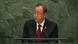 Speech of Ban Ki-moon at 70th Session of UN GA