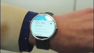 Moto 360 Smartwatch hands-on | Engadget