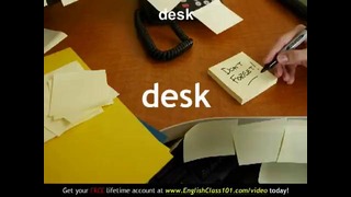 Learn English – English Office Vocabulary