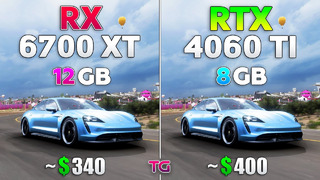 RTX 4060 Ti vs RX 6700 XT – Test in 10 Games | Ray Tracing