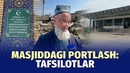 Derazani ochishim bilan tahoratxona portlab ketdi