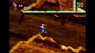 Earthworm Jim 2 Прохождение (Sega Rus) – Уровень (1-6) Part 1/2