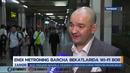 Endi metroning barcha bekatlarida Wi-Fi bor