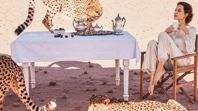 Angelina Jolie in Namibia | Harper’s BAZAAR 150th Anniversary Feature