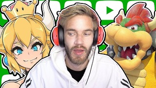 People Are Freaking Out Over Bowsette… And Here’s Why — PewDiePie