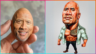 THE ROCK Funniest Art & 15 Other Funny Ideas
