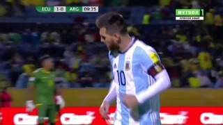 Lionel Messi Vs Ecuador (Away) 11-10-2017 HD 720p By NugoBasilaia