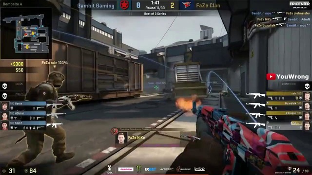 FaZe vs Gambit (Train) Highlights – EPICENTER 2017 (Map1) – YouTube