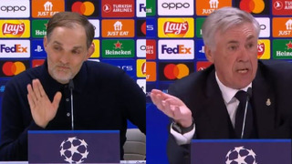 Реакция Тухеля и Анчелотти на судейские решения | Реал 2:1 Бавария