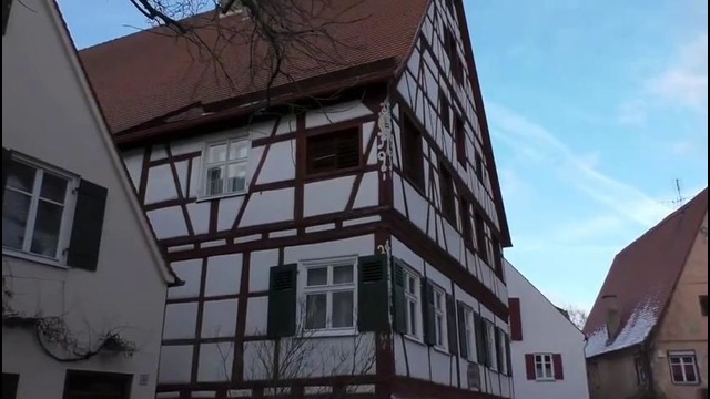 Очень старый баварский город Nördlingen и пивзавод Anker ( Якорь )