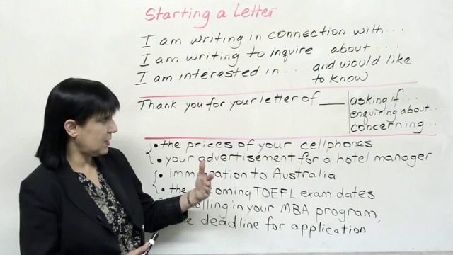 Writing in English – How to Start Any Letter