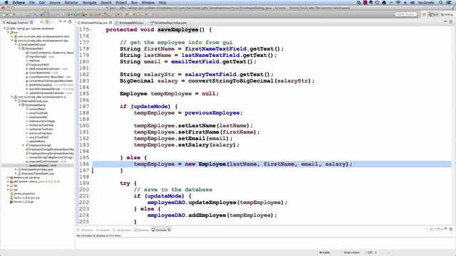 Java JDBC Tutorial – Part 12.7 – Connect Java Swing GUI to MySQL – Update Database