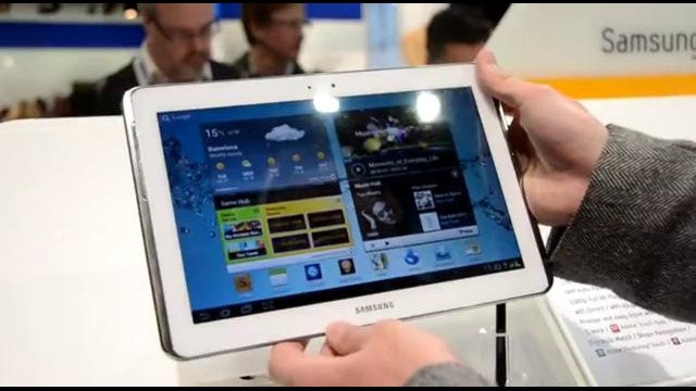 Первый взгляд планшет Samsung Galaxy Note 10.1