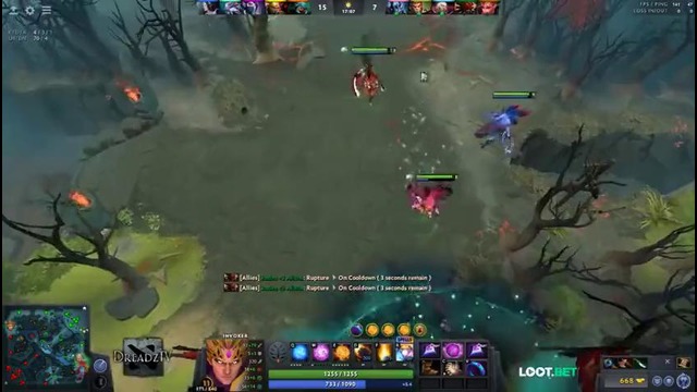 Dread’s stream Dota 2 Invoker (09.11.2017)