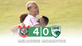 SHOW DO TIMÃO | Corinthians 4 x 0 Zumbi-AL – Gols & Melhores Momentos | Copinha 2023
