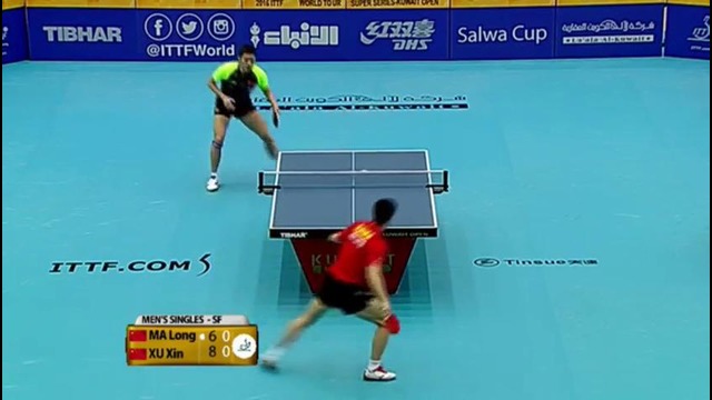 2016 Kuwait Open Highlights- Ma Long vs Xu Xin (1-2)