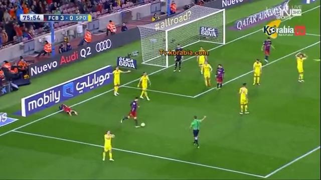 Barcelona vs Sporting Gijón 6-0 All Goals & Highlights 2016