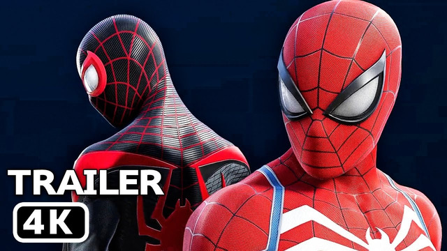 Spider Man 2 – Геймплейный русский трейлер (Субтитры, 2023) 4K Playstation State of Play 2023