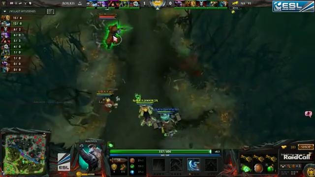 DOTA2: GrandFinal: EMS One: NaVi vs RoX.KIS (Game 1)