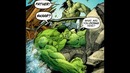 Халк против Zeus Battle Comic