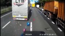 Car vs truck crash E40 Aalter (Belgium)