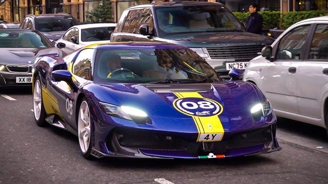 FIRST Ferrari 296 Speciale Piloti spotted in London