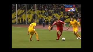 Зидановский финт Жиркова в матче Россия – Македония 1 0