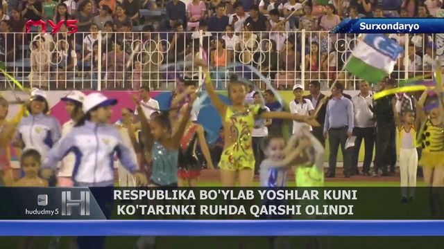 Respublika bo’ylab yoshlar kuni ko’tarinki ruhda qarshi olindi (Surxondaryo)