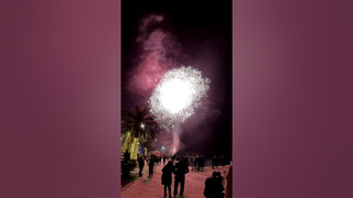 Fireworks Porto Montenegro New Year #shorts #montenegro #fireworks