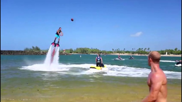 Flyboard – самый крутой водный реактивный ранец