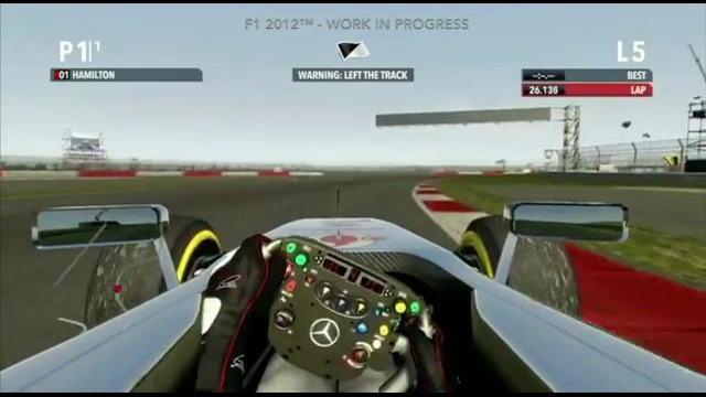 Codemasters F1 2012 First Laps by Darin and Shaun (Kind from a cockpit)