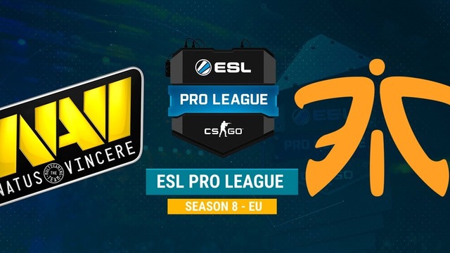 ESL Pro League S8: Na`Vi vs Fnatic (overpass) CS:GO