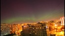 Северное (полярное) сияние в Москве 17.03.2015