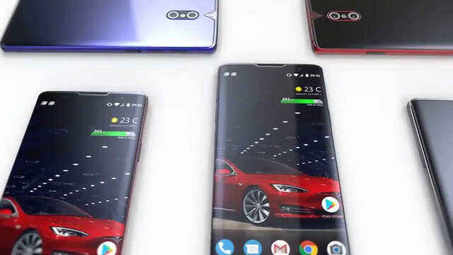 В Сети показали "смартфон Tesla"