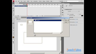 14 Adobe Flash CS4 – Инструмент Deco Tool (Декорирование) – заливка сеткой