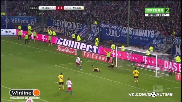 Гамбург – Боруссия Дортмунд | Немецкая Бундеслига 2016/17 | 10-й туp
