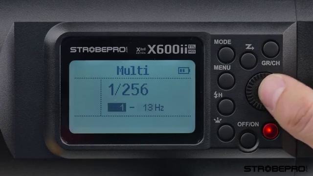 Strobepro X600ii Video Manual