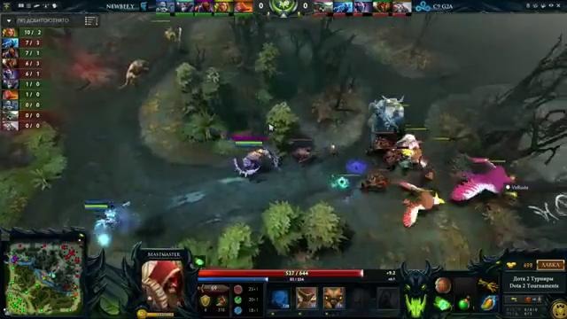 DOTA2: Frankurt Major 2015: C9 vs Newbee Y (Group Stage, Game 3)